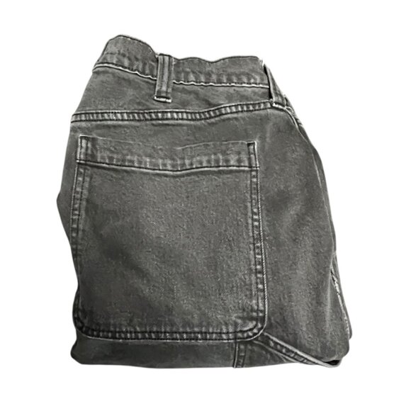 Abercrombie & Fitch Jeans Mens LABELED 36x34 Faded Black Athletic Loose Vintage - Picture 10 of 10